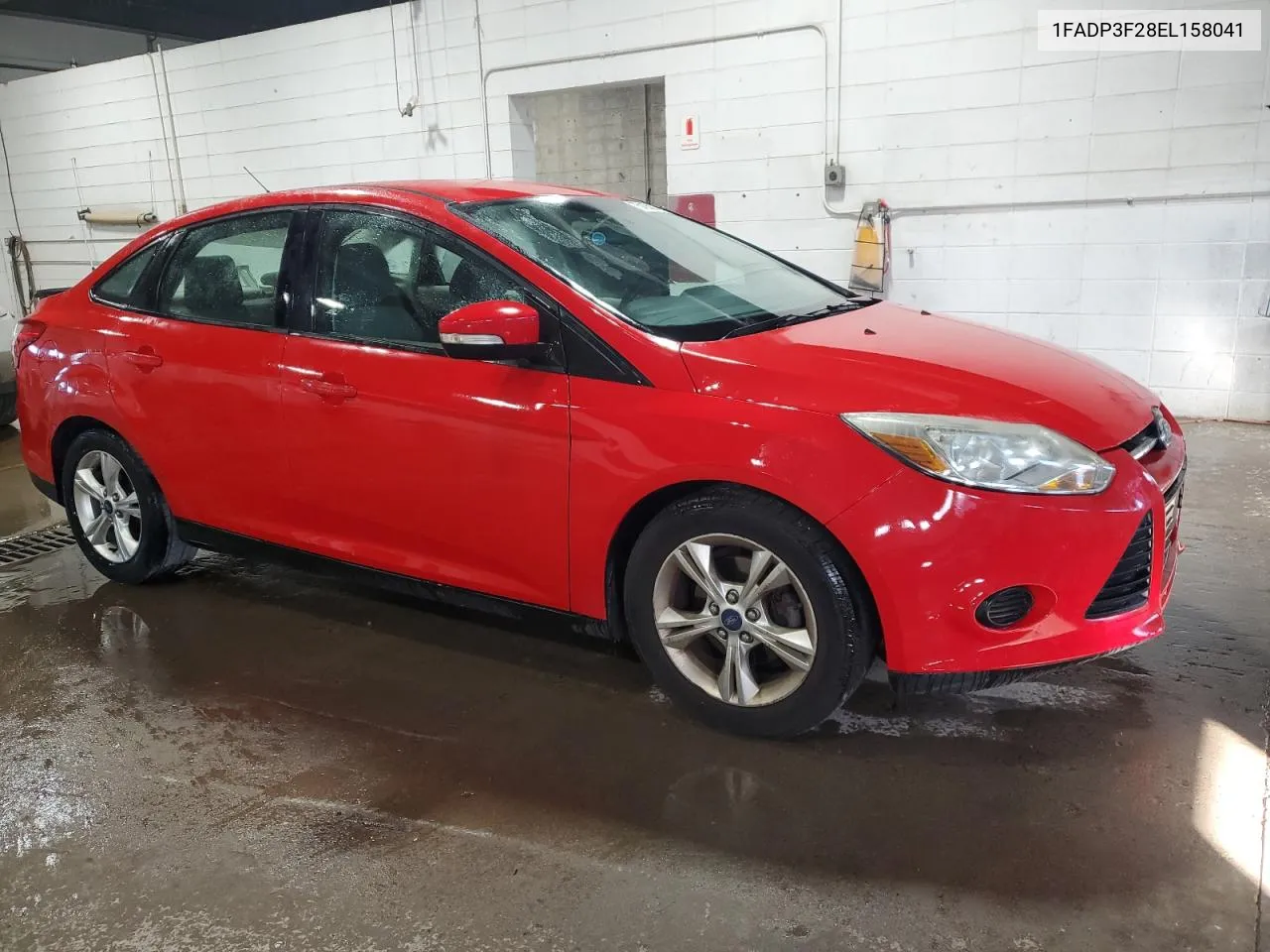 2014 Ford Focus Se VIN: 1FADP3F28EL158041 Lot: 75435074