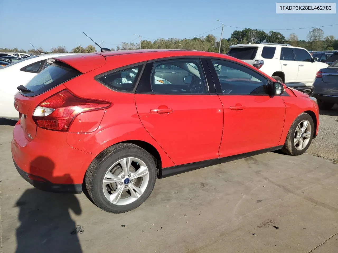 2014 Ford Focus Se VIN: 1FADP3K28EL462783 Lot: 75441644