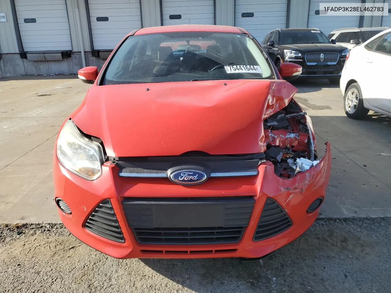 2014 Ford Focus Se VIN: 1FADP3K28EL462783 Lot: 75441644