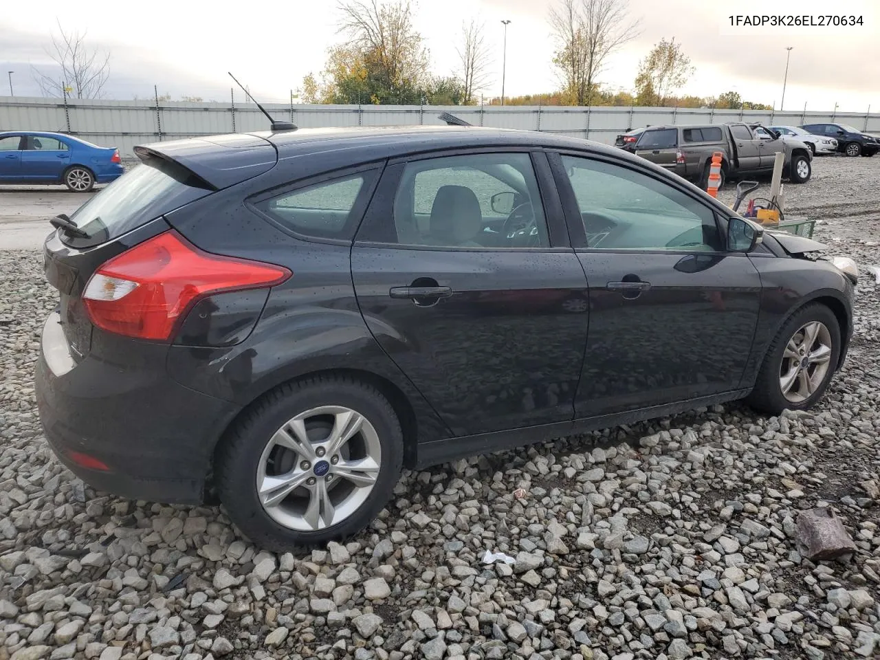 2014 Ford Focus Se VIN: 1FADP3K26EL270634 Lot: 75498054