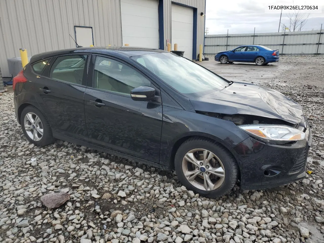 2014 Ford Focus Se VIN: 1FADP3K26EL270634 Lot: 75498054