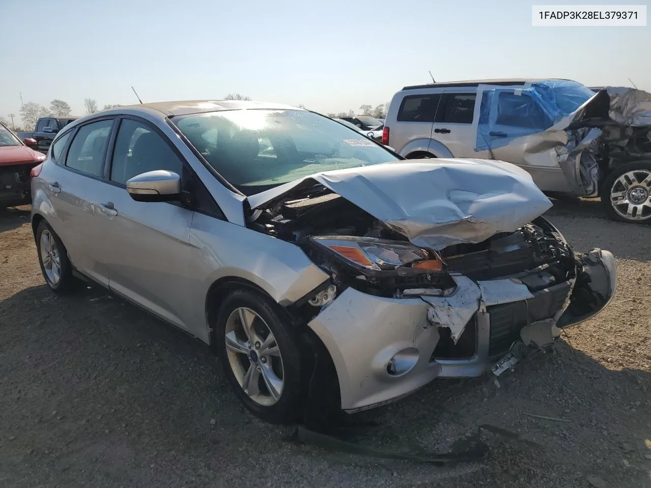 2014 Ford Focus Se VIN: 1FADP3K28EL379371 Lot: 75501554