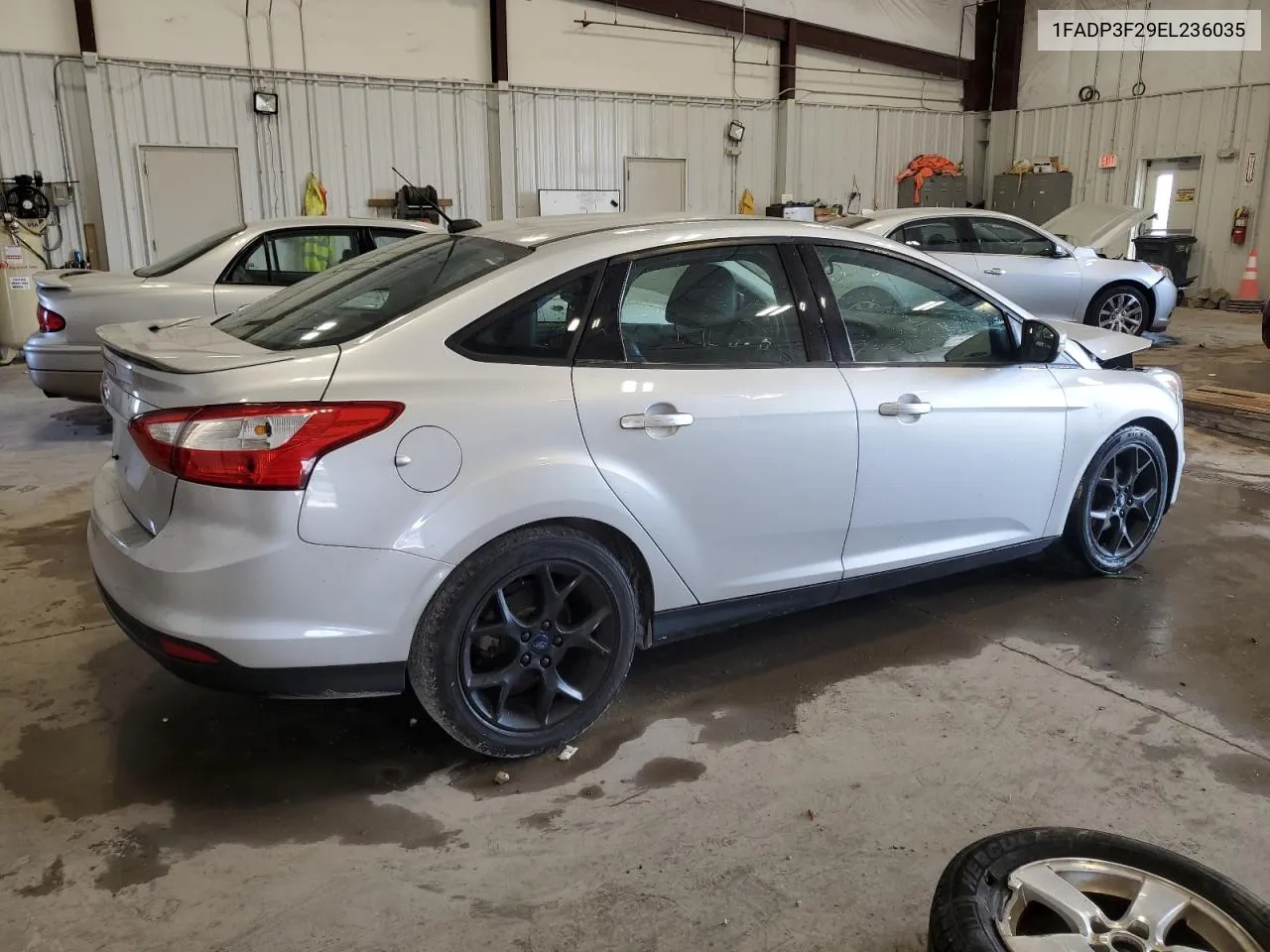 2014 Ford Focus Se VIN: 1FADP3F29EL236035 Lot: 75551604