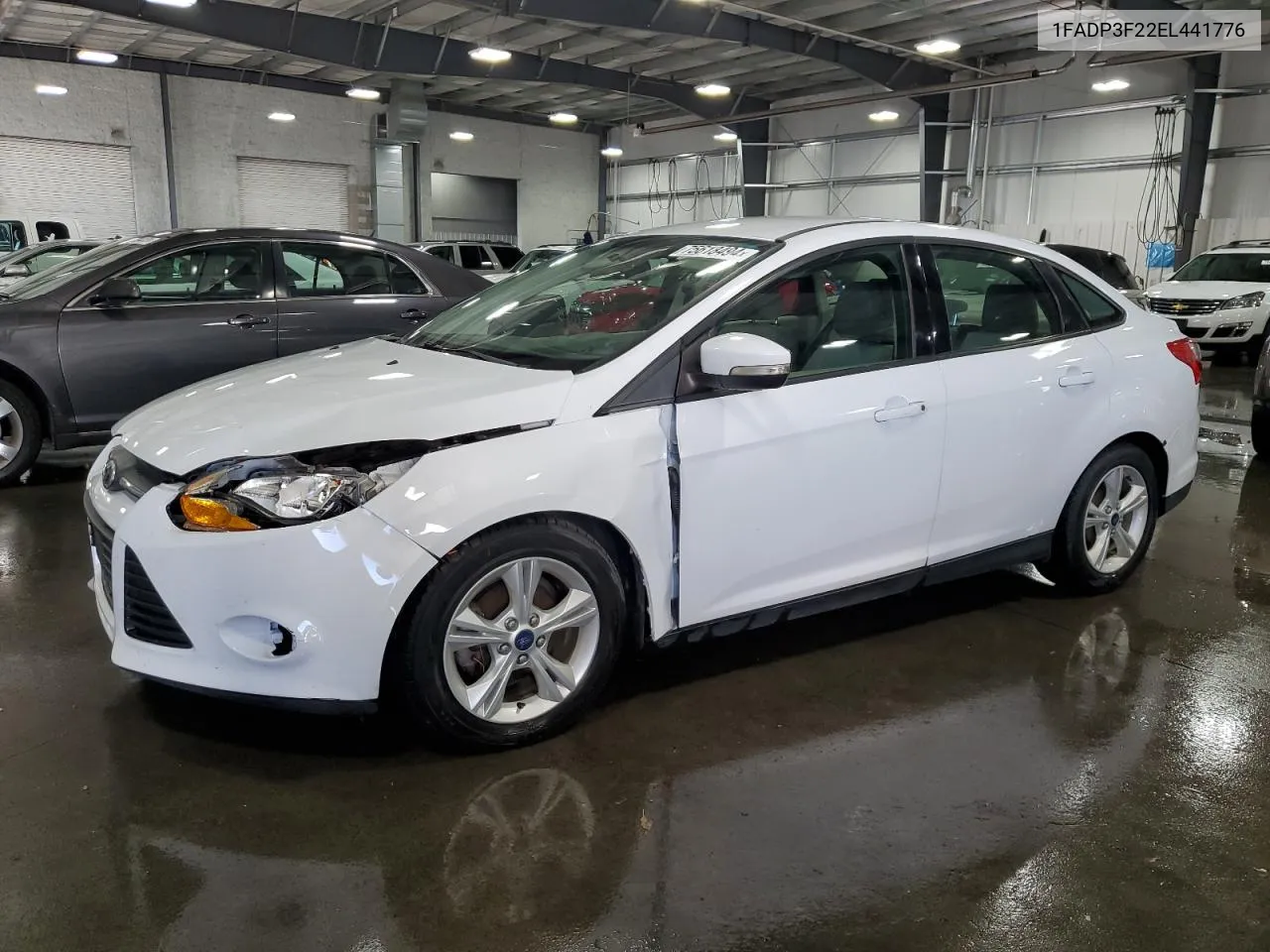 2014 Ford Focus Se VIN: 1FADP3F22EL441776 Lot: 75618494