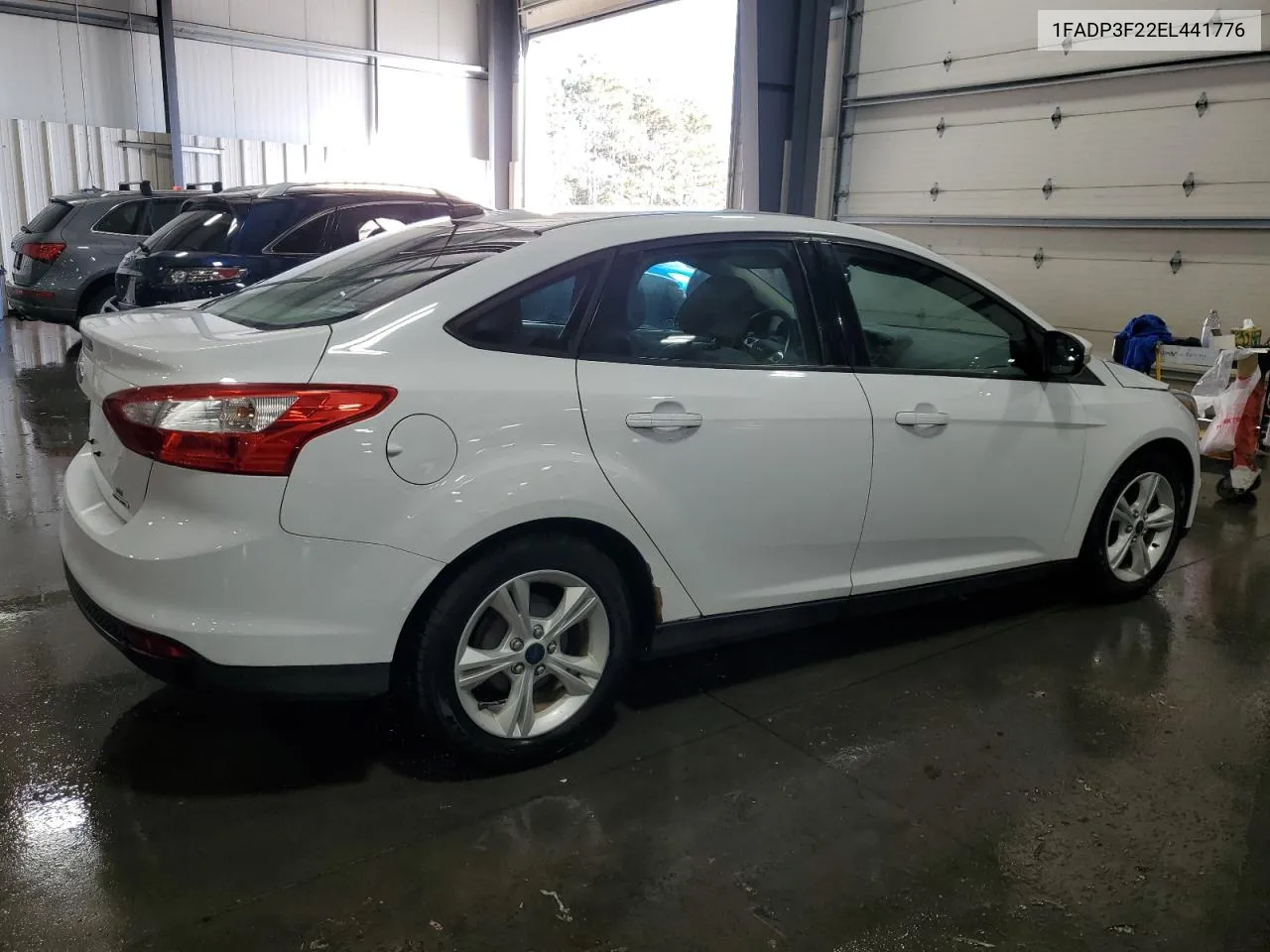 2014 Ford Focus Se VIN: 1FADP3F22EL441776 Lot: 75618494