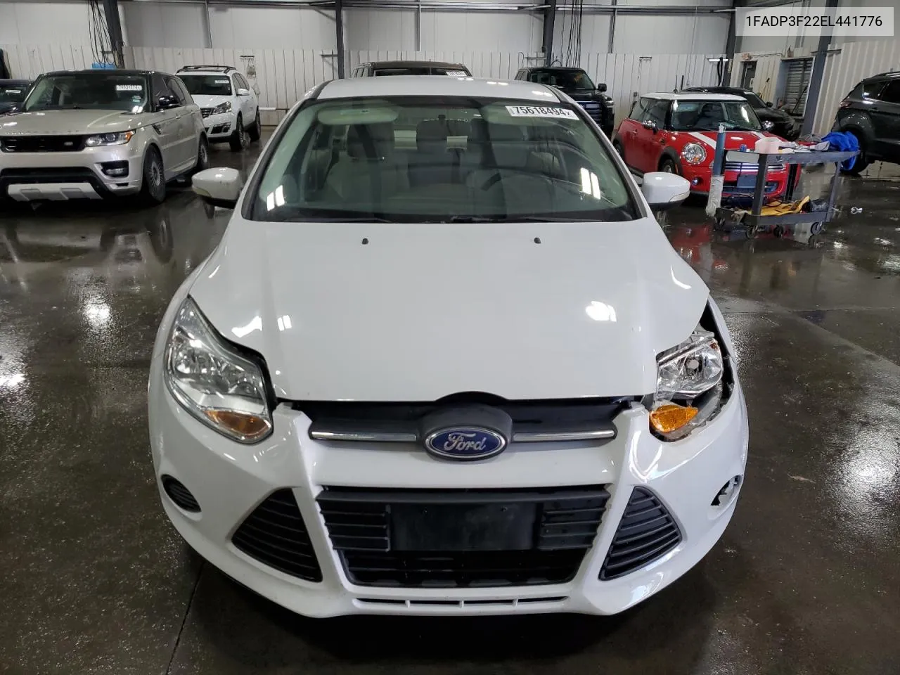 2014 Ford Focus Se VIN: 1FADP3F22EL441776 Lot: 75618494