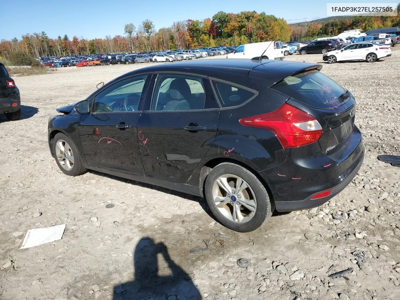 2014 Ford Focus Se VIN: 1FADP3K27EL257505 Lot: 75649964