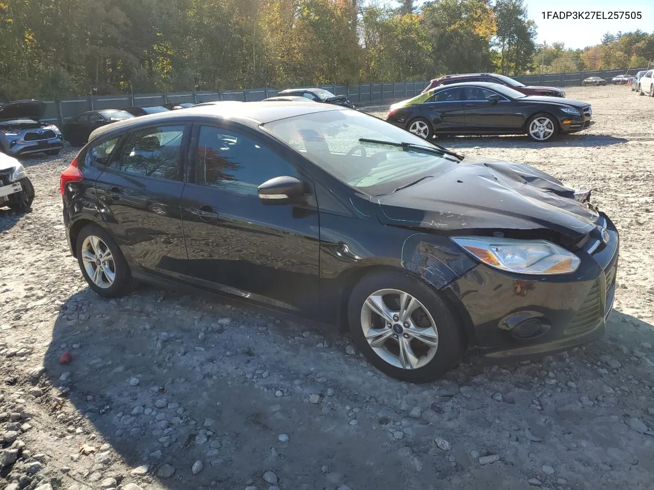 2014 Ford Focus Se VIN: 1FADP3K27EL257505 Lot: 75649964