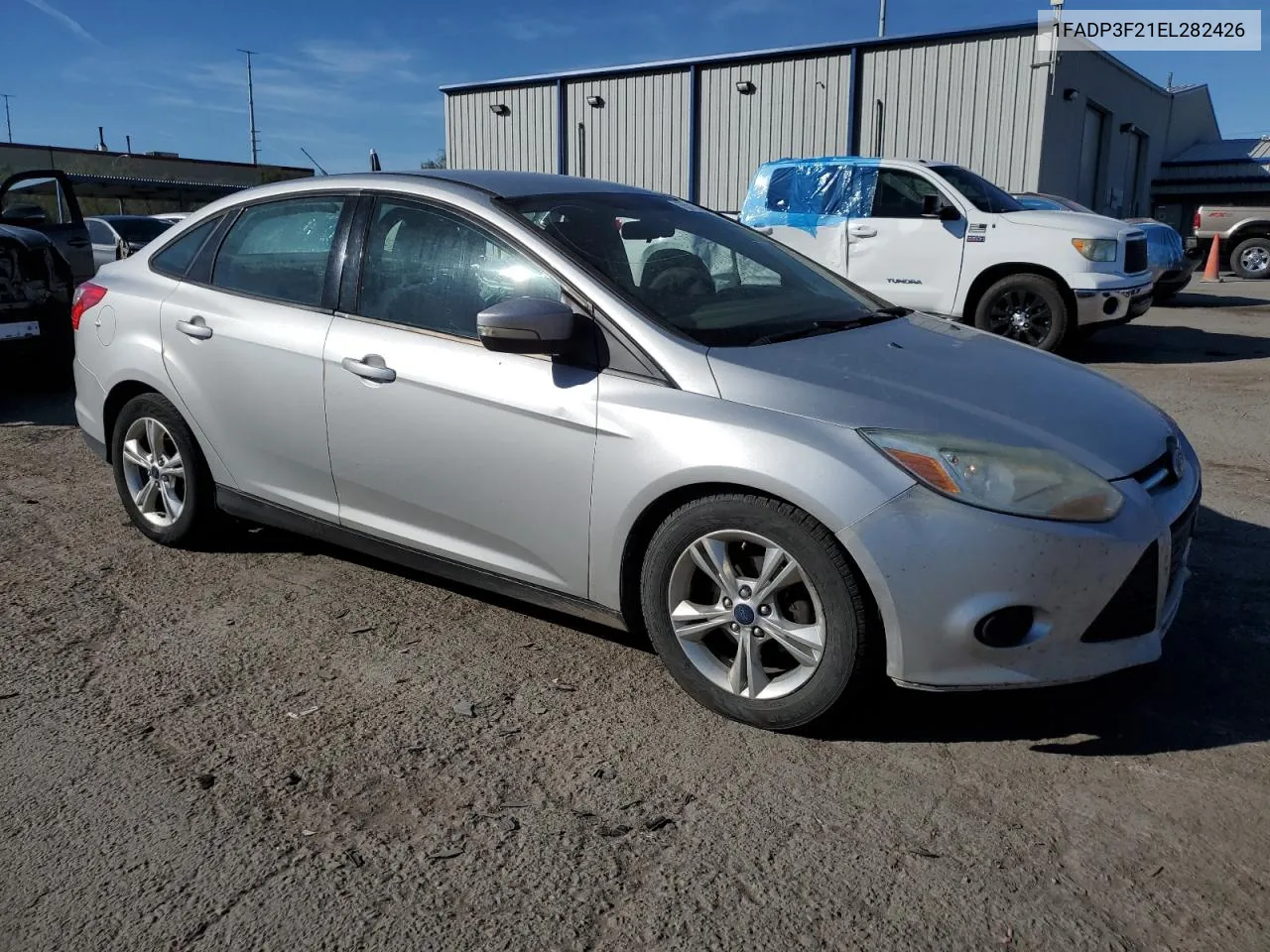 2014 Ford Focus Se VIN: 1FADP3F21EL282426 Lot: 75710884