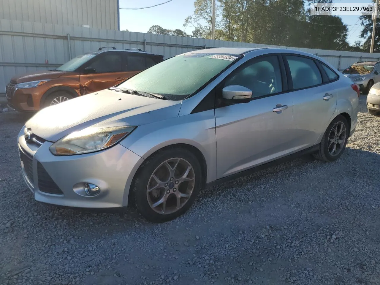 2014 Ford Focus Se VIN: 1FADP3F23EL297963 Lot: 75760324