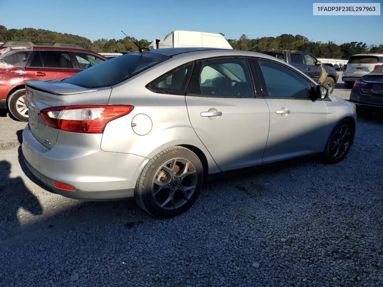 2014 Ford Focus Se VIN: 1FADP3F23EL297963 Lot: 75760324