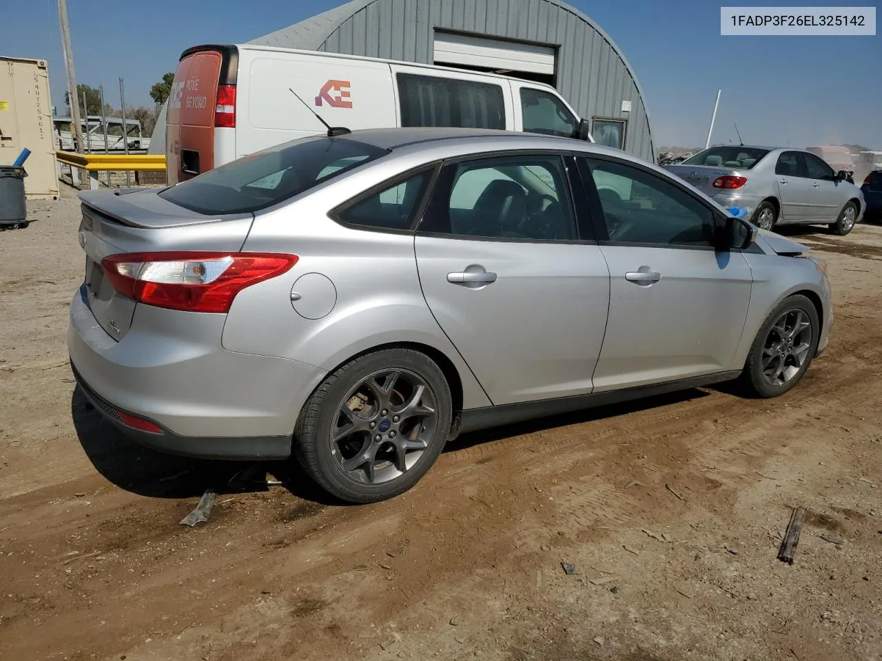 2014 Ford Focus Se VIN: 1FADP3F26EL325142 Lot: 75864364