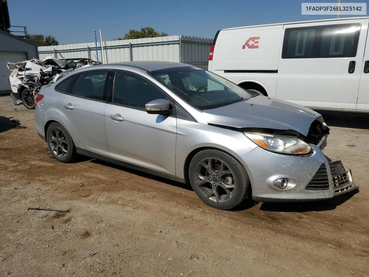 2014 Ford Focus Se VIN: 1FADP3F26EL325142 Lot: 75864364