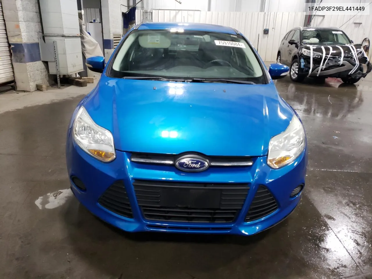 2014 Ford Focus Se VIN: 1FADP3F29EL441449 Lot: 75910084