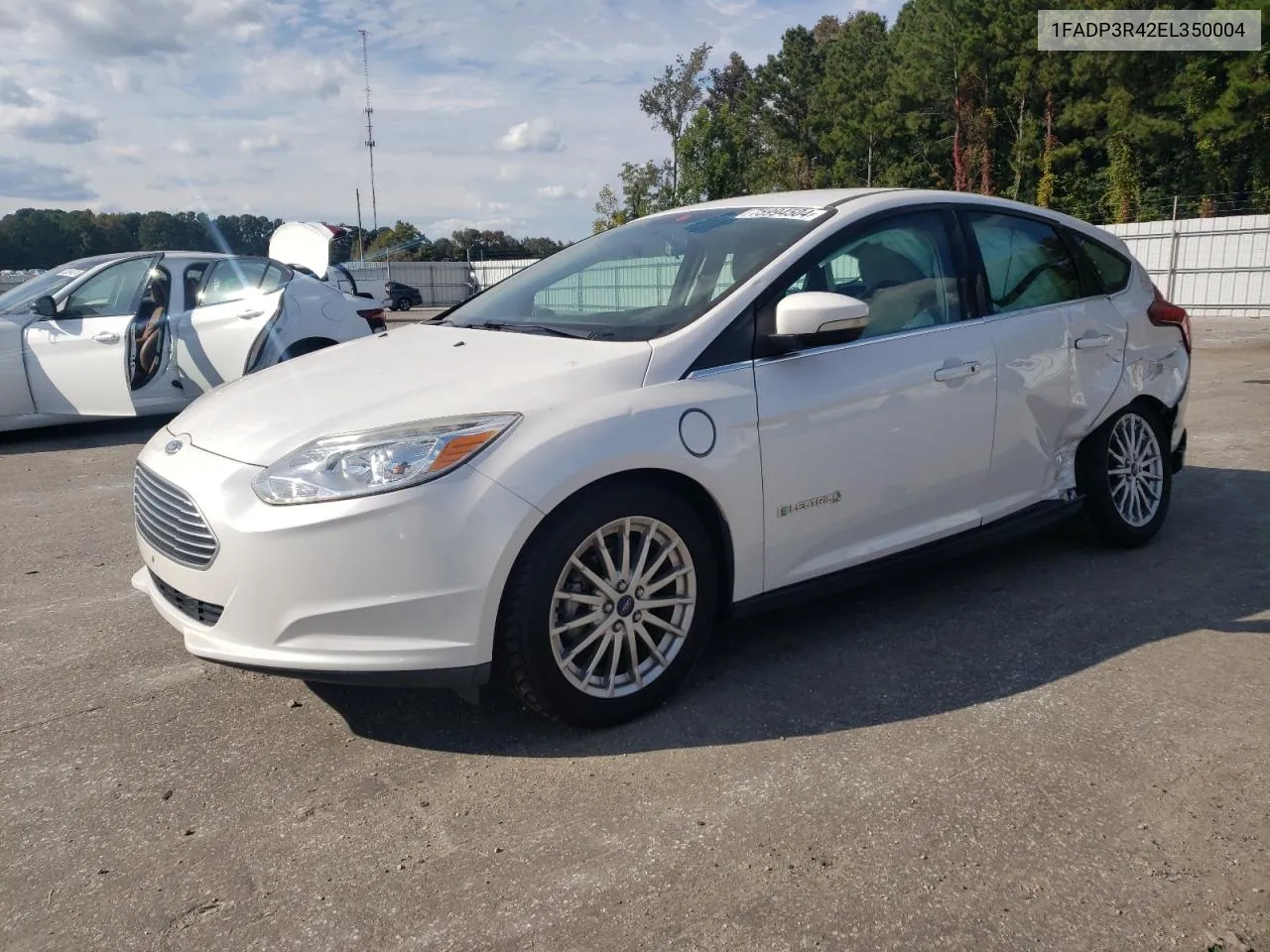 2014 Ford Focus Bev VIN: 1FADP3R42EL350004 Lot: 75994504