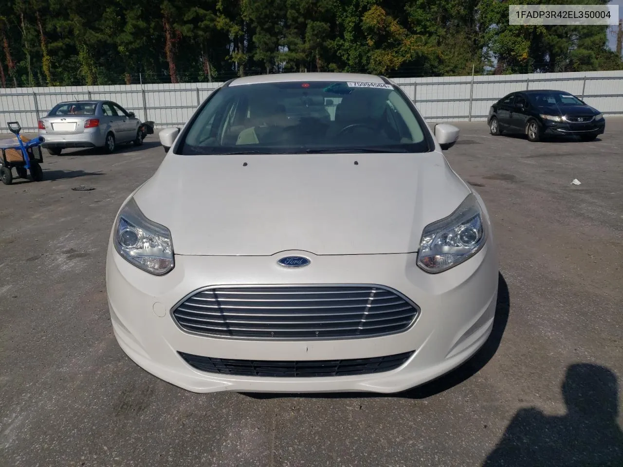 2014 Ford Focus Bev VIN: 1FADP3R42EL350004 Lot: 75994504