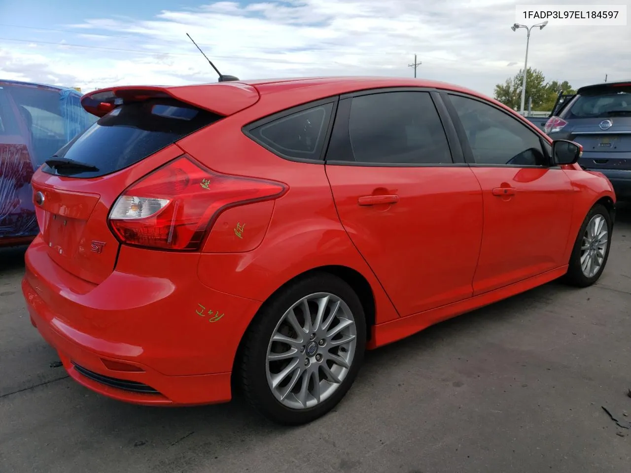 2014 Ford Focus St VIN: 1FADP3L97EL184597 Lot: 76016344