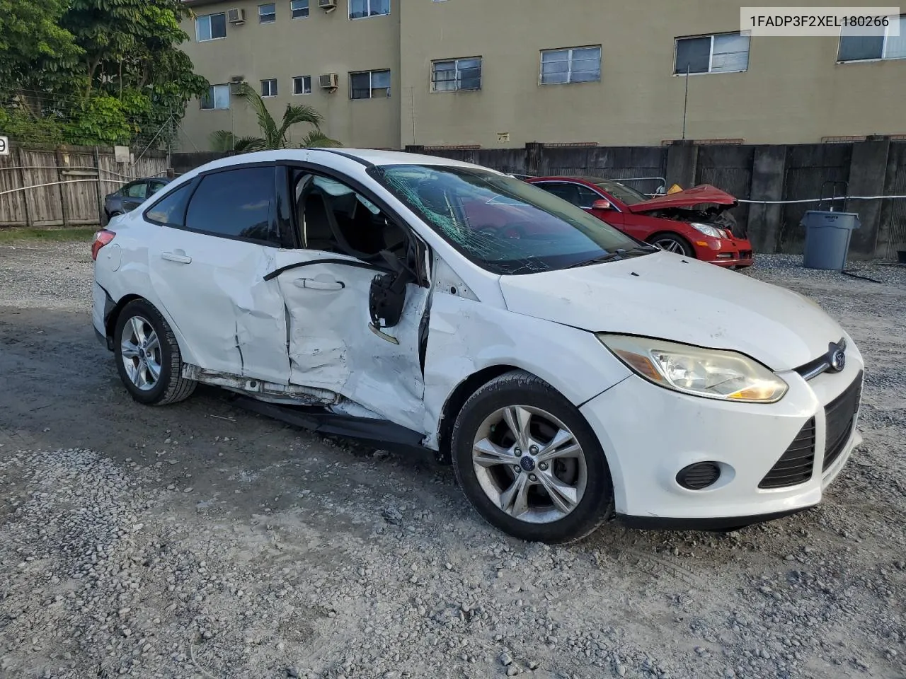 2014 Ford Focus Se VIN: 1FADP3F2XEL180266 Lot: 76083564