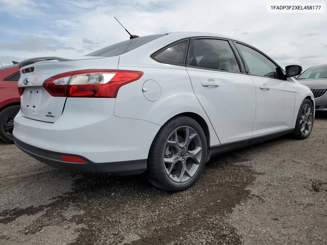 2014 Ford Focus Se VIN: 1FADP3F2XEL458177 Lot: 76084974