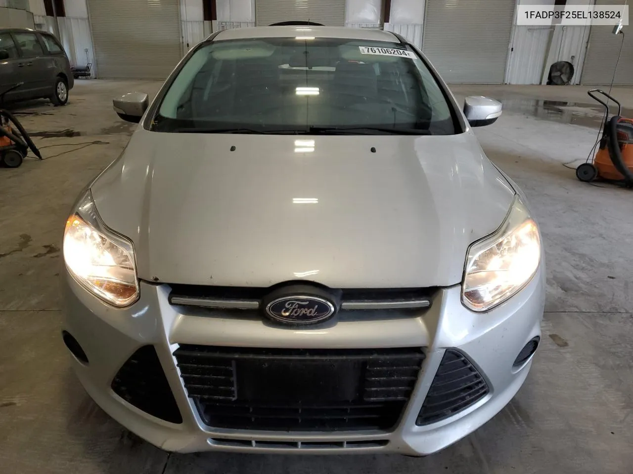 2014 Ford Focus Se VIN: 1FADP3F25EL138524 Lot: 76106204