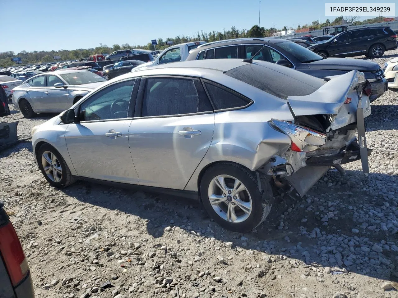 2014 Ford Focus Se VIN: 1FADP3F29EL349239 Lot: 76197034