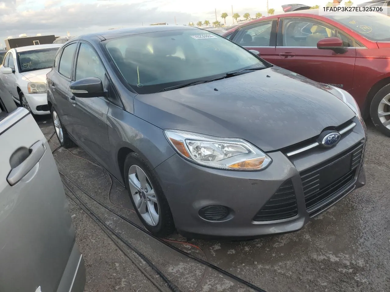 2014 Ford Focus Se VIN: 1FADP3K27EL325706 Lot: 76236884