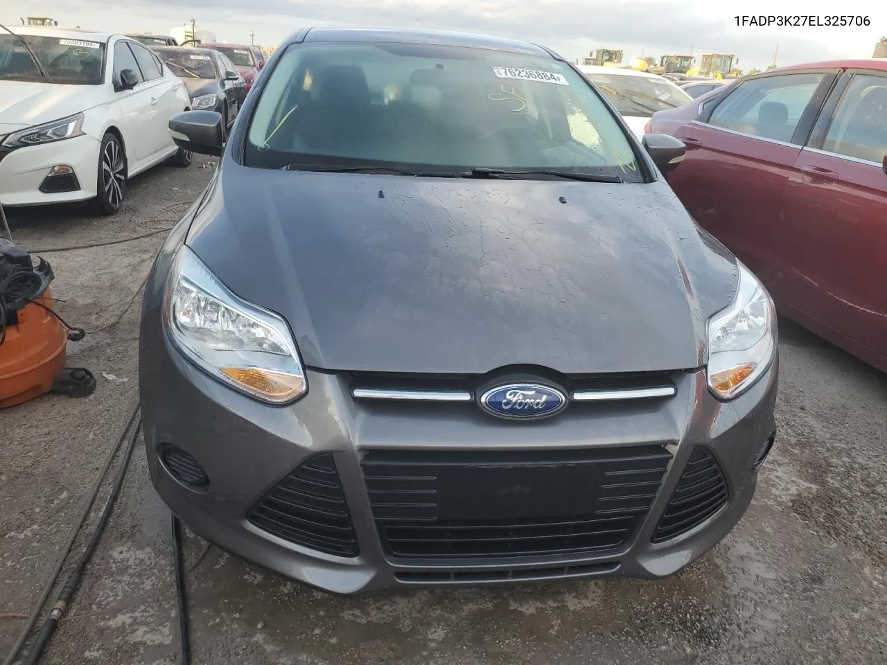 2014 Ford Focus Se VIN: 1FADP3K27EL325706 Lot: 76236884