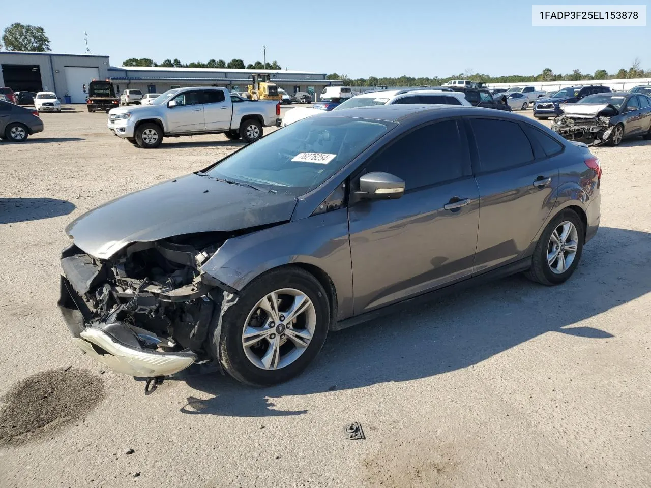 2014 Ford Focus Se VIN: 1FADP3F25EL153878 Lot: 76276254