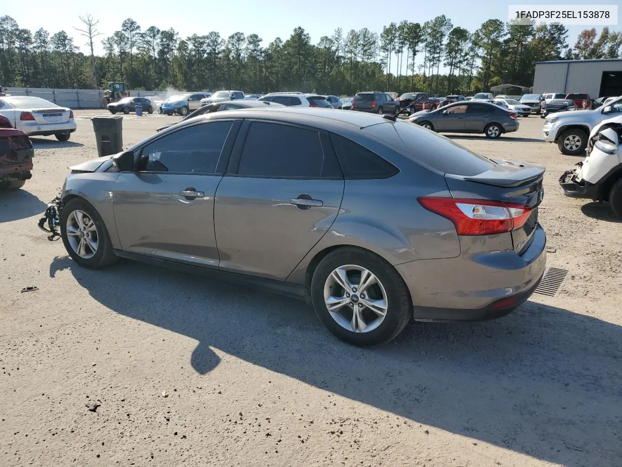 2014 Ford Focus Se VIN: 1FADP3F25EL153878 Lot: 76276254