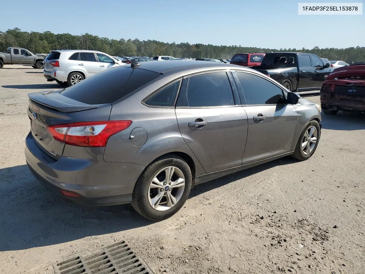 2014 Ford Focus Se VIN: 1FADP3F25EL153878 Lot: 76276254