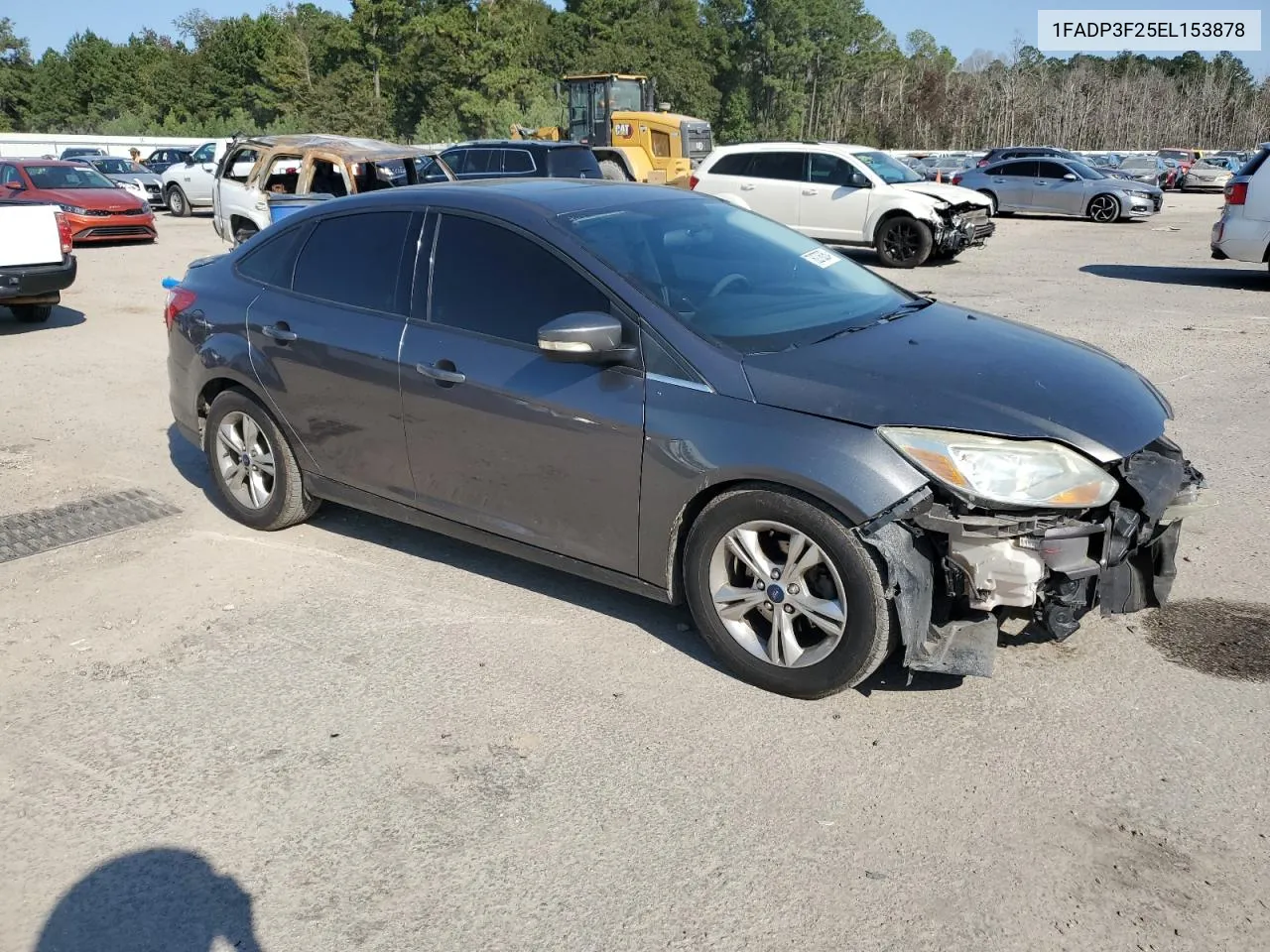 2014 Ford Focus Se VIN: 1FADP3F25EL153878 Lot: 76276254