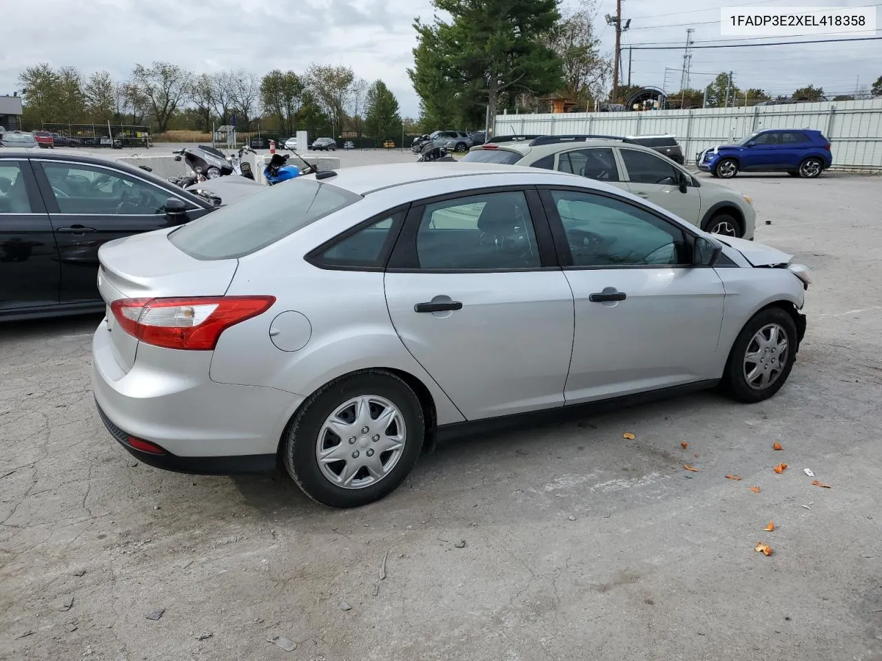 1FADP3E2XEL418358 2014 Ford Focus S