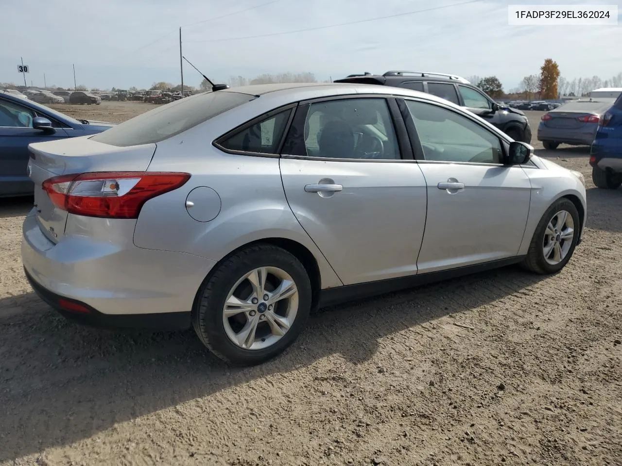 2014 Ford Focus Se VIN: 1FADP3F29EL362024 Lot: 76333034