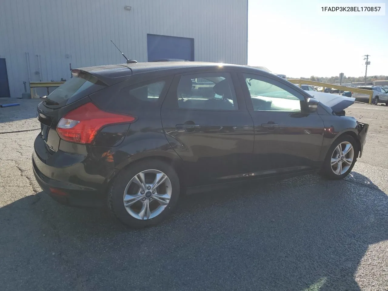 2014 Ford Focus Se VIN: 1FADP3K28EL170857 Lot: 76340214