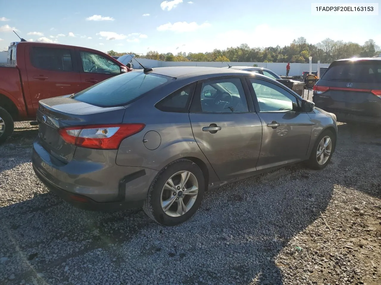 2014 Ford Focus Se VIN: 1FADP3F20EL163153 Lot: 76356904