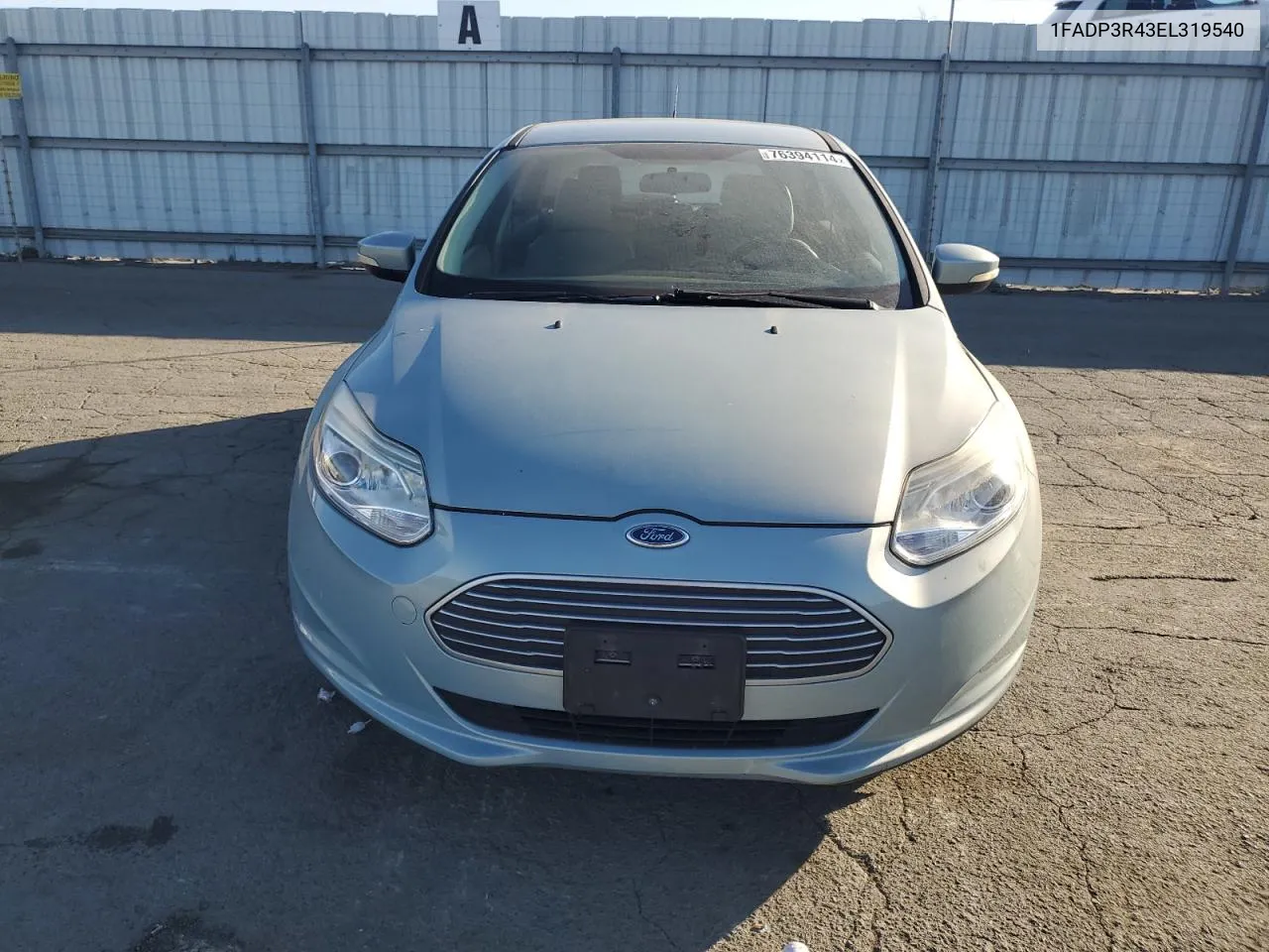 2014 Ford Focus Bev VIN: 1FADP3R43EL319540 Lot: 76394114