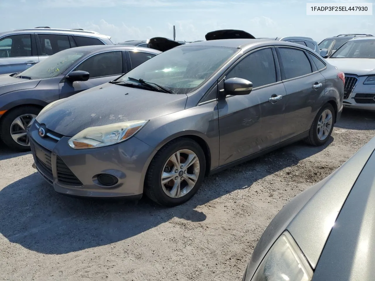 2014 Ford Focus Se VIN: 1FADP3F25EL447930 Lot: 76458014