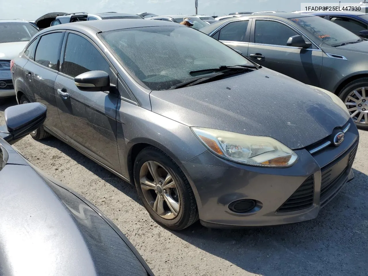 2014 Ford Focus Se VIN: 1FADP3F25EL447930 Lot: 76458014