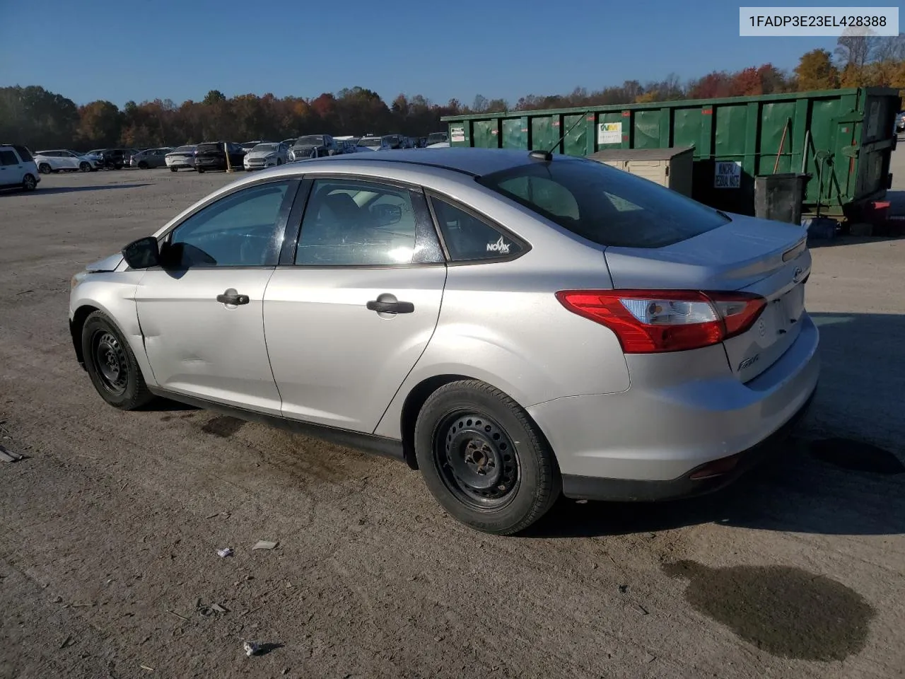 2014 Ford Focus S VIN: 1FADP3E23EL428388 Lot: 76459524