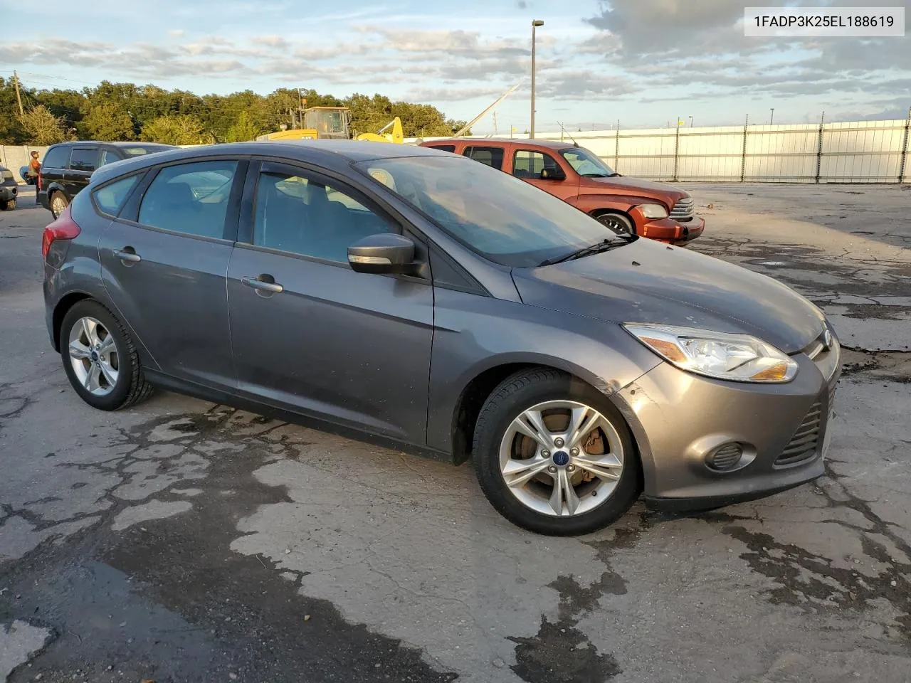 2014 Ford Focus Se VIN: 1FADP3K25EL188619 Lot: 76475074