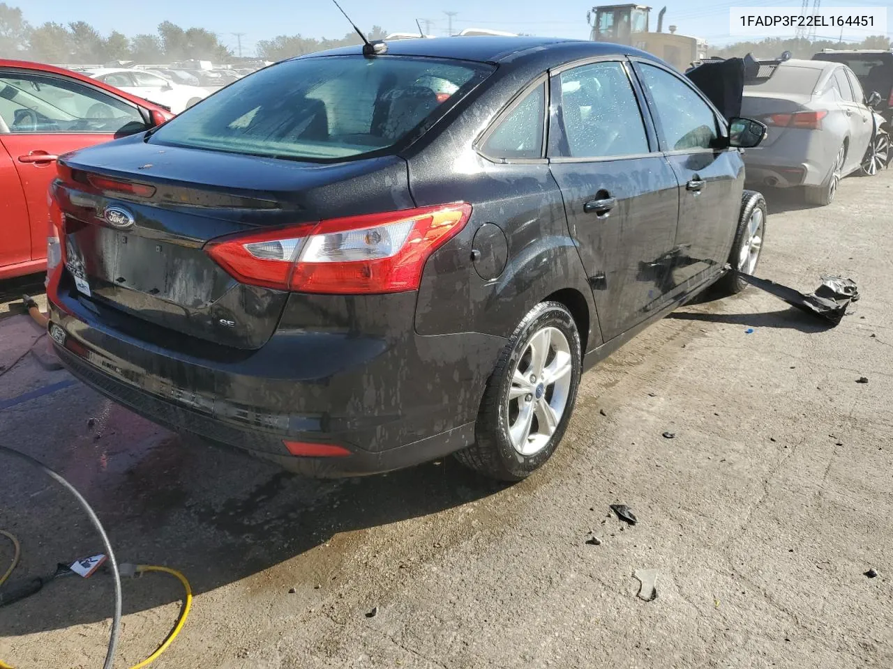 2014 Ford Focus Se VIN: 1FADP3F22EL164451 Lot: 76480724