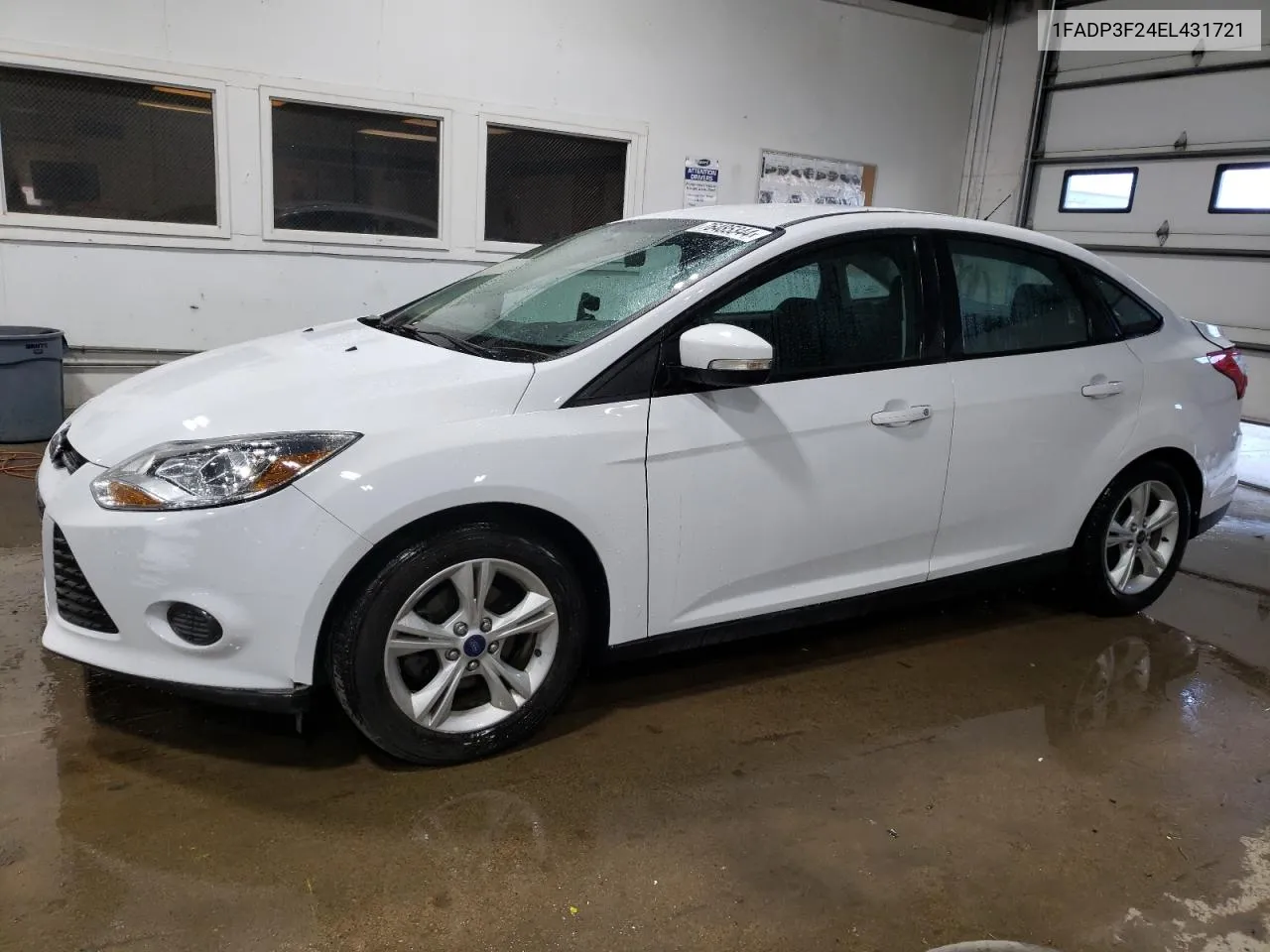 2014 Ford Focus Se VIN: 1FADP3F24EL431721 Lot: 76485344