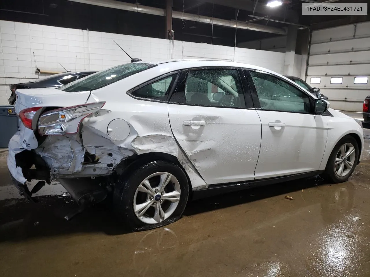 2014 Ford Focus Se VIN: 1FADP3F24EL431721 Lot: 76485344