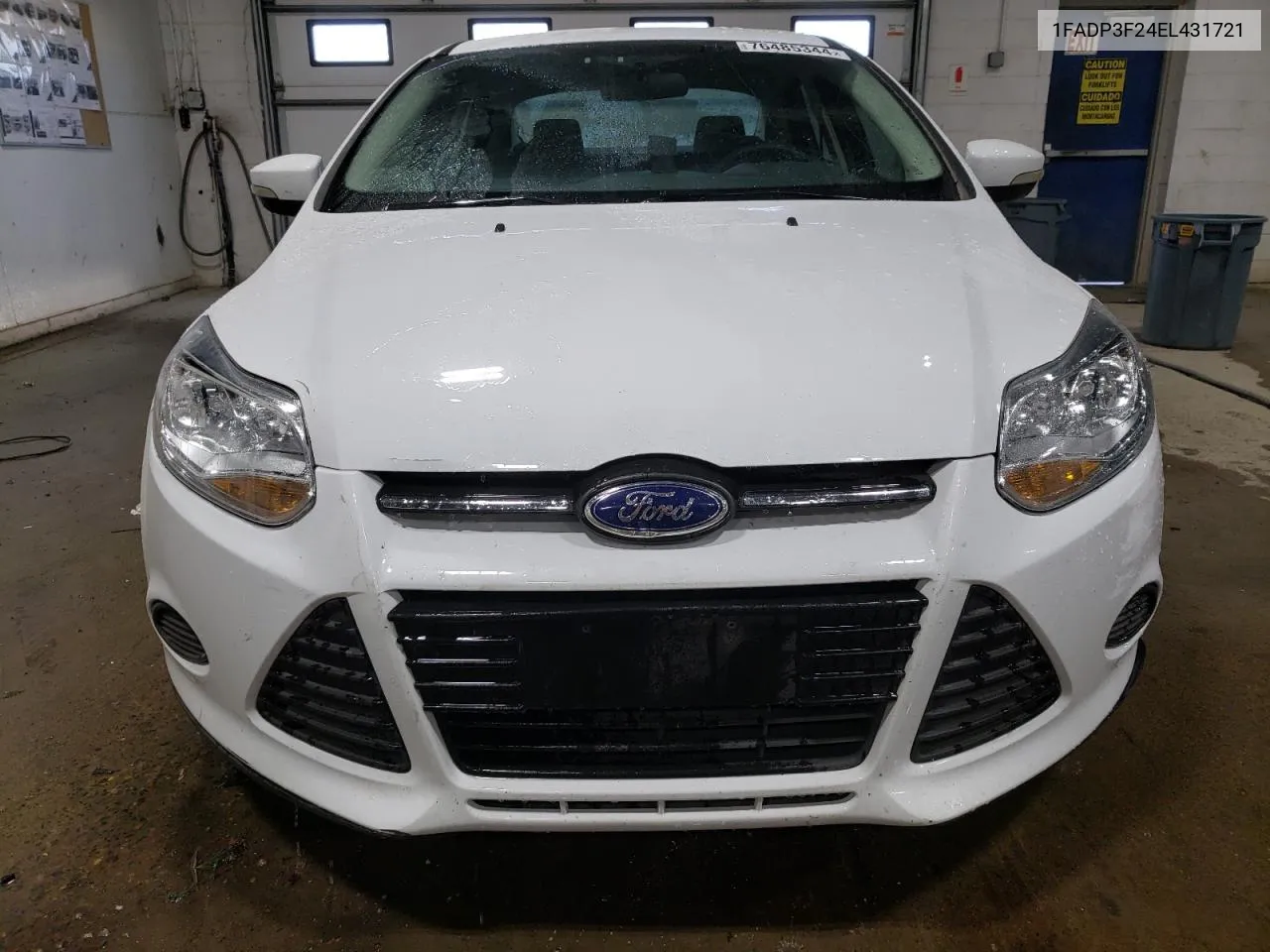 2014 Ford Focus Se VIN: 1FADP3F24EL431721 Lot: 76485344