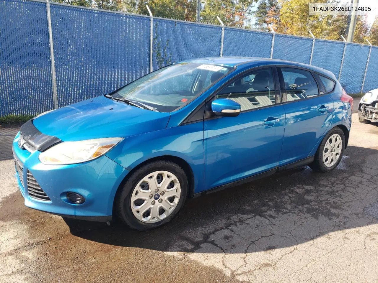 2014 Ford Focus Se VIN: 1FADP3K26EL124895 Lot: 76584974