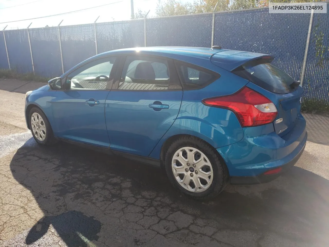 2014 Ford Focus Se VIN: 1FADP3K26EL124895 Lot: 76584974