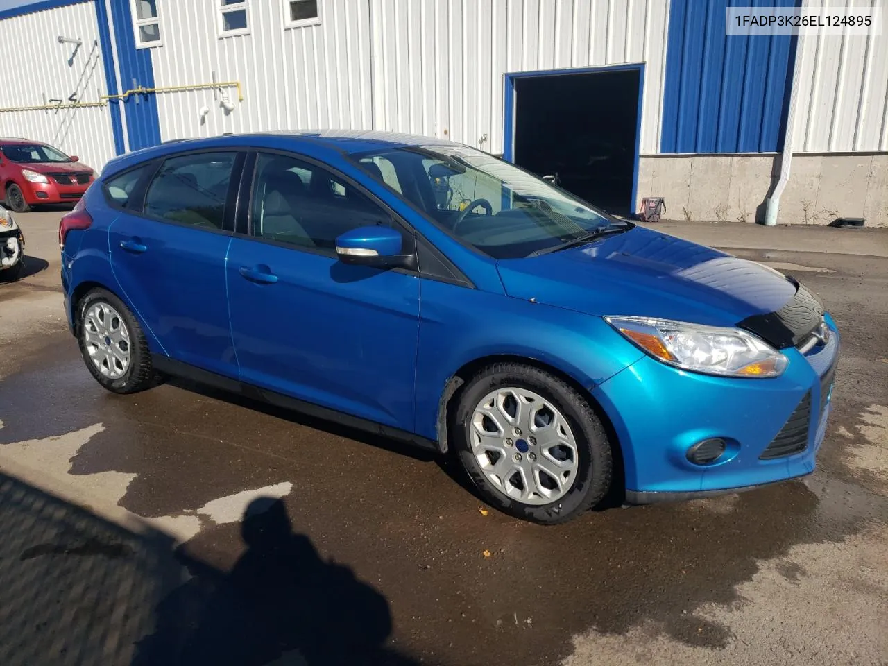 2014 Ford Focus Se VIN: 1FADP3K26EL124895 Lot: 76584974