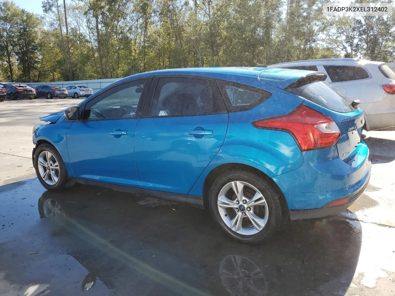 2014 Ford Focus Se VIN: 1FADP3K2XEL312402 Lot: 76627774