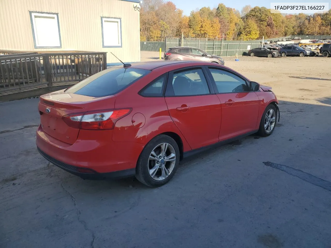 2014 Ford Focus Se VIN: 1FADP3F27EL166227 Lot: 76670804