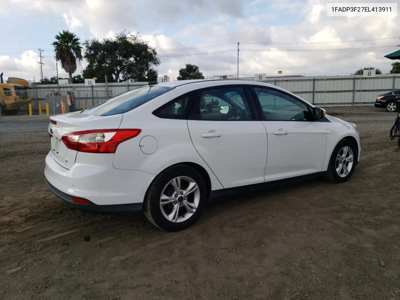 2014 Ford Focus Se VIN: 1FADP3F27EL413911 Lot: 76699444